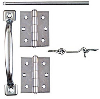 NATIONAL HARDWARE National Mfg N107-425 Zinc Screen Storm Door Set