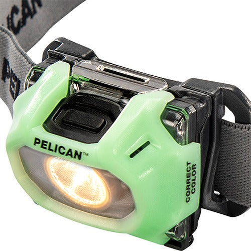 PELICAN Pelican 2750CC Correct Color Headlamp 183 Lumens (Includes 3 AAA Batteries)