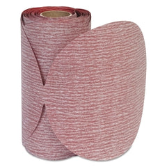 Carborundum 5539518170 Premier Red Aluminum Oxide Dri-Lube Paper Discs 6 in 150 Grit