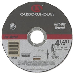 Carborundum 5539561584 Right Angle Grinders 4 1/2 Inch Dia .04 Inch Thick 60 Grit Aluminum Oxide