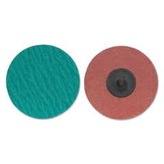 Norton 8834167103 ZIRC Plus R801 PowerLock Cloth Discs-Type III 60 Grit 1 1/2 in Dia.