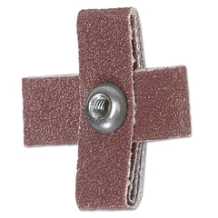 Merit Abrasives 8834184119 Cross Pads Aluminum Oxide 3 x 3 x 1 80 Grit