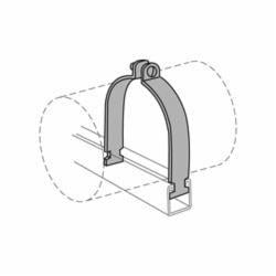 Anvil 2400326001 Ps 1100 Standard Pipe Clamp, 3/8 In Conduit, 400 Lb Load, Steel