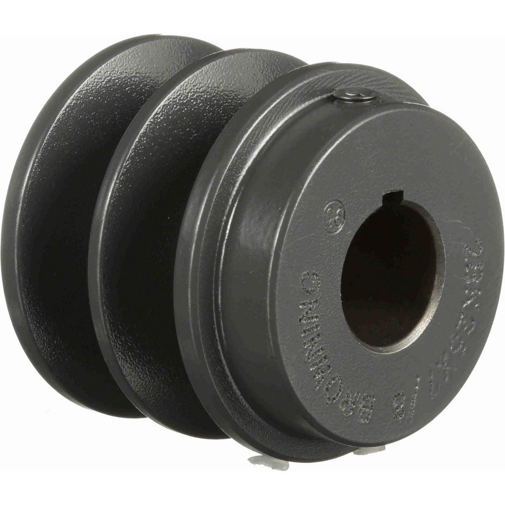 BROWNING Browning 1033042 Two Groove Sheave 2-1/2 in Od Cast Iron
