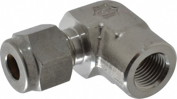 HAM-LET Ham-let 3002240 Compression Female Elbow 1/8 Inch Fnpt 316 Ss