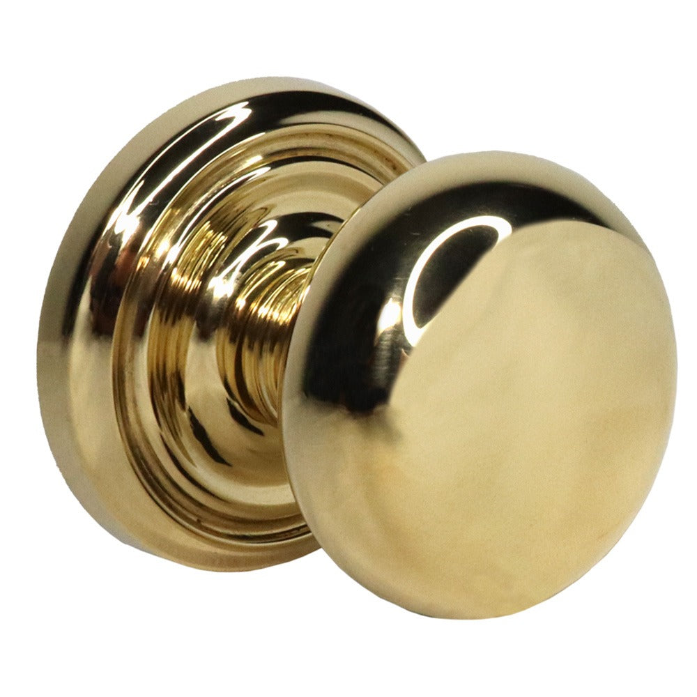 EMTEK Emtek 8050PUS3NL Providence Knob Dummy Pair Unlacquered Brass