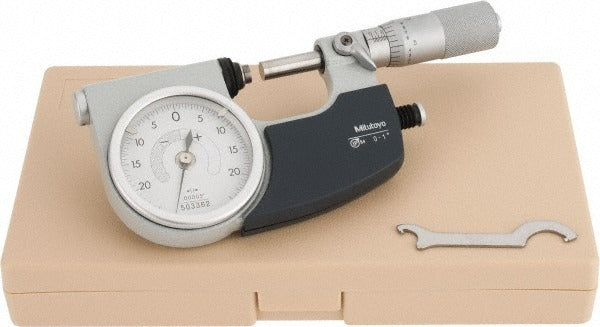 MITUTOYO Mitutoyo 510-131 Mechanical Outside Micrometer 1 in