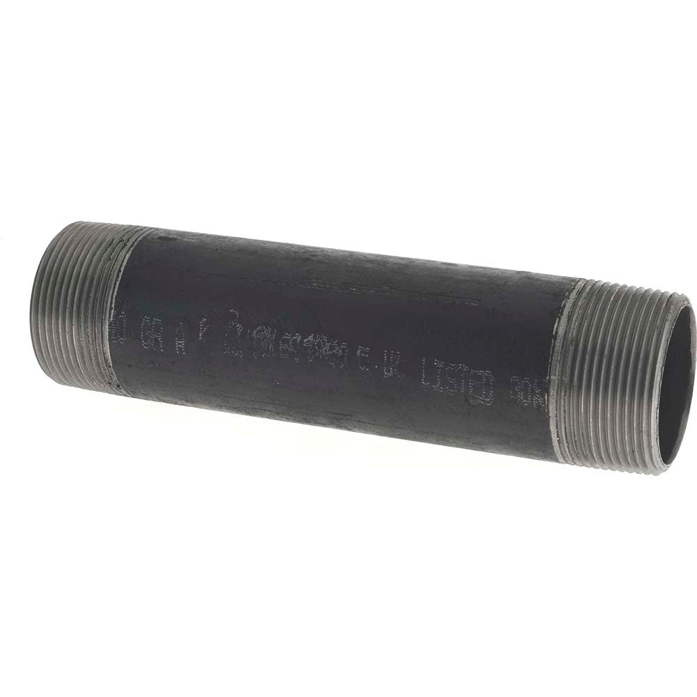 VALUE COLLECTION Value Collection NB08070 Black Steel Pipe Nipple 1-1/2x7 Sch 40