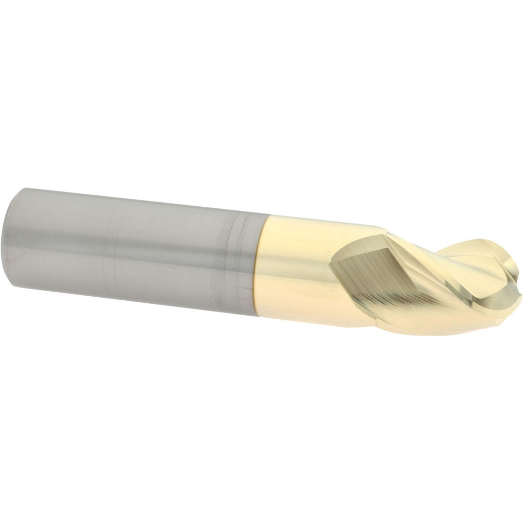 ACCUPRO Accupro 315340 Ball End Mill 1 in 3 Flute Solid Carbide