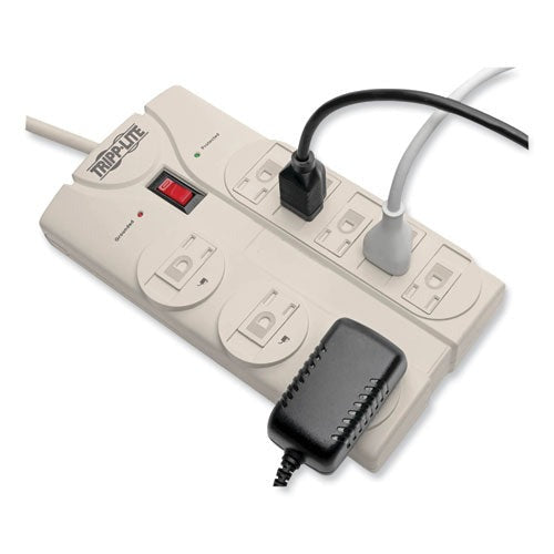 EATON Eaton TRPTLP808 1440 Joule 8-Outlet Surge Protector 1800 VA (8 ft Cord Right-Angle Plug) TLP808