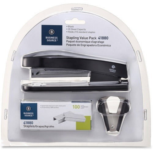 BUSINESS SOURCE Business Source BSN41880 Full-strip Stapling Kit 3 Pack