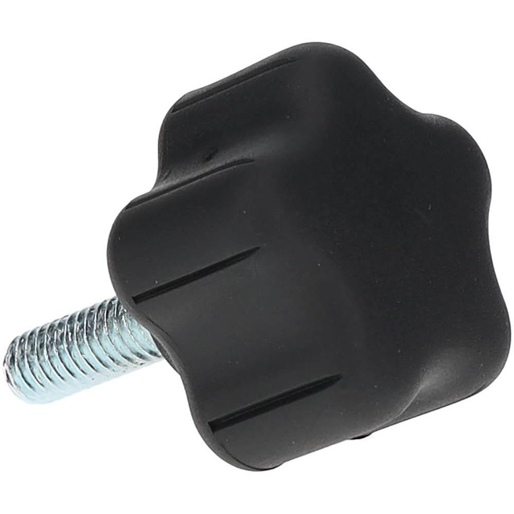 GIBRALTAR Gibraltar 5B40B931A8Z001G Lobed Knob 5-point Black