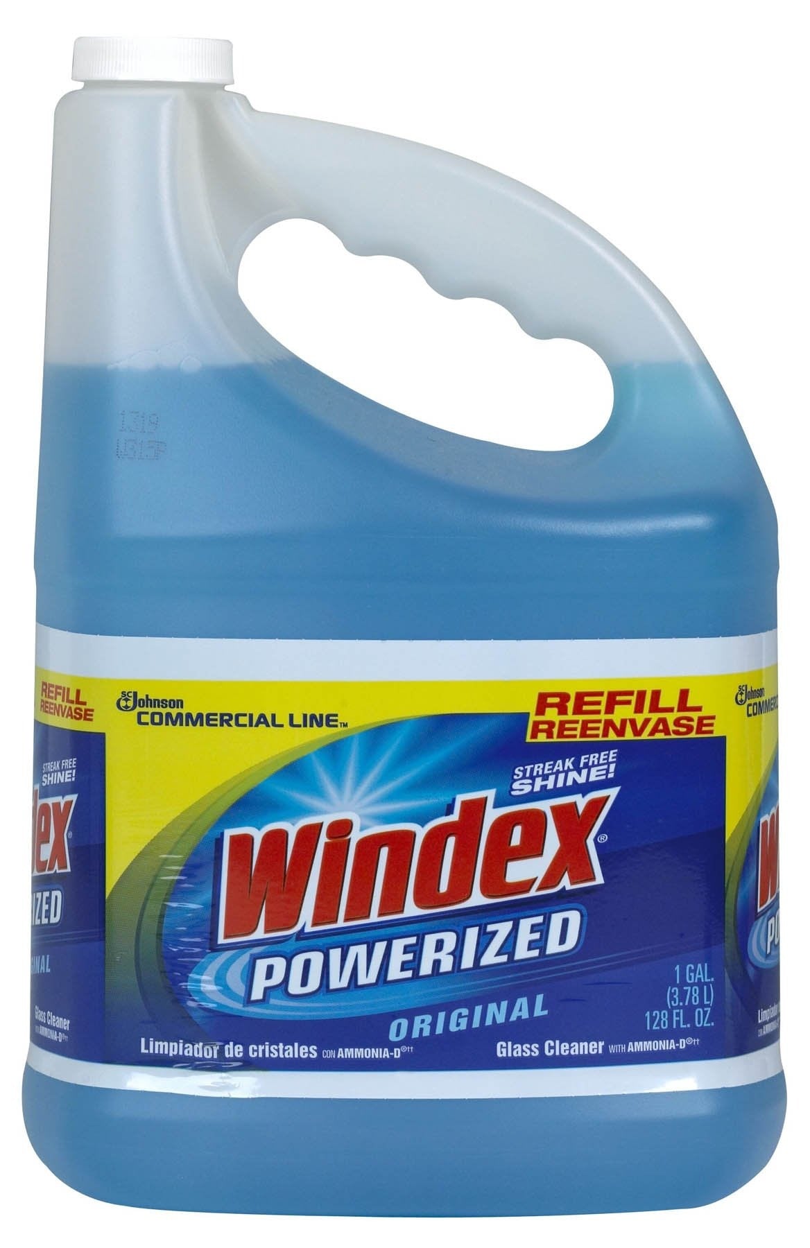 SC JOHNSON Sc Johnson 12207 Windex Original Powerized Glass Cleaner Refill (128 fl oz)