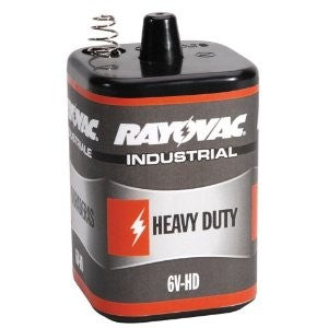 Rayovac 6V-HD 6-V SPRG TERM BAT 6V