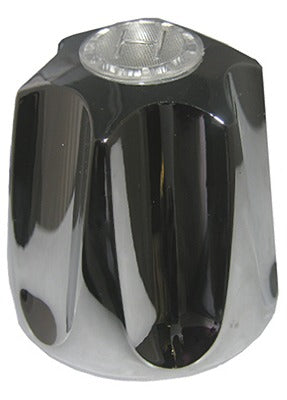 LASCO Larsen Supply Co HC-107 Faucet Handle Large Canopy Chrome Hot