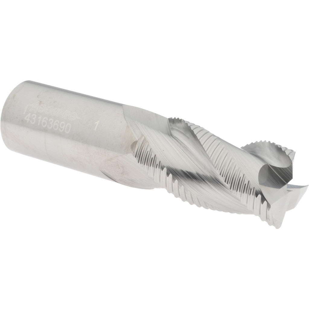 ACCUPRO Accupro 12176771 Corner Radius End Mill 1 in 3 Flute Carbide