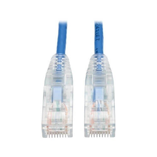 TRIPP LITE Tripp Lite N201-S05-BL Cat6 Slim Patch Cable 5ft Blue