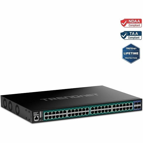 TRENDNET Trendnet TPE-3524S 52 Port Gigabit Web Smart Poe+ Switch