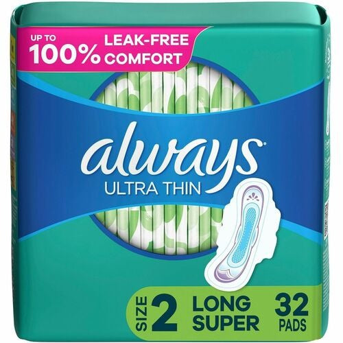 PROCTER & GAMBLE Bsc Preferred PGC97020CT Feminine Pads Size 2 Long 32 Count