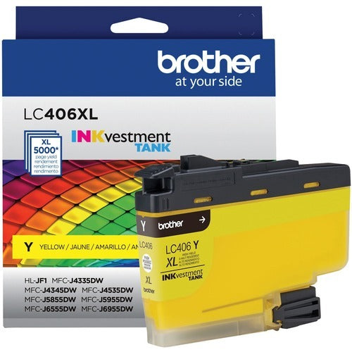 BROTHER Brother BRTLC406XLYS Yellow Xl Ink Cartridge