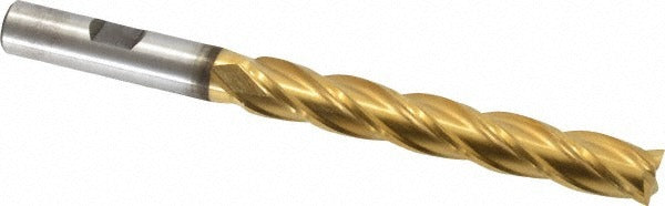 CLEVELAND CONTROLS Cleveland C33445 Square End Mill 13/32 in 4-flute Hss Tin