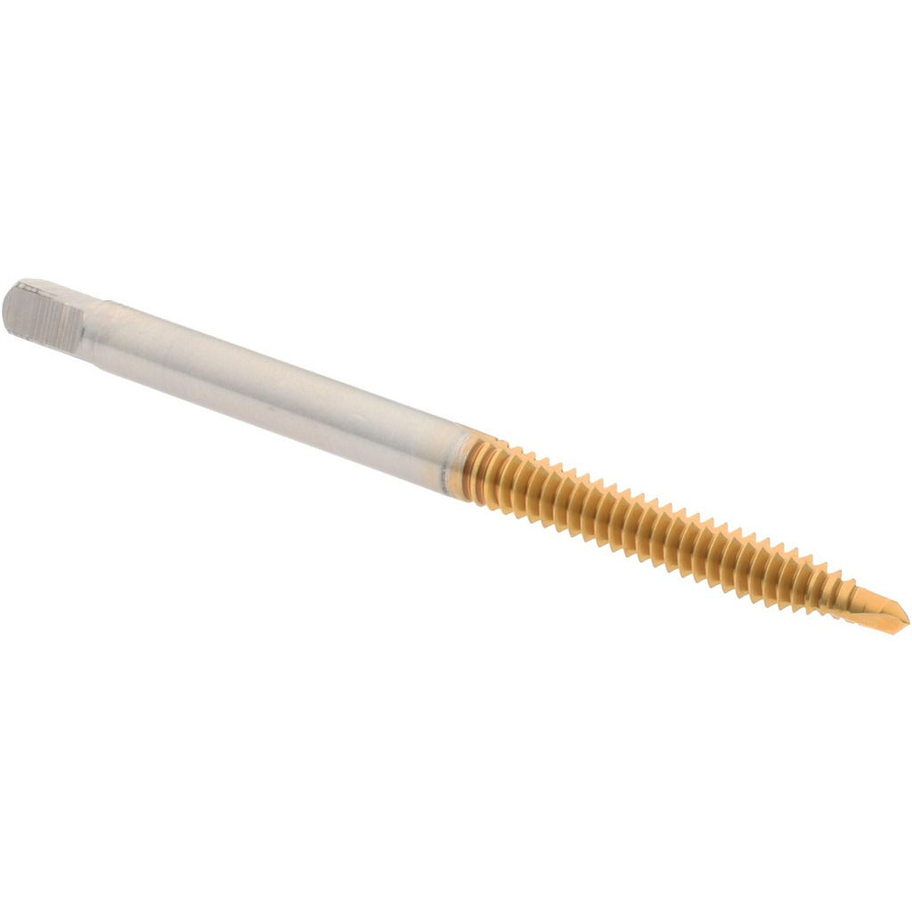 HERTEL Hertel K008156AS25 Spiral Point Tap 6-32 Unc Tin Hss