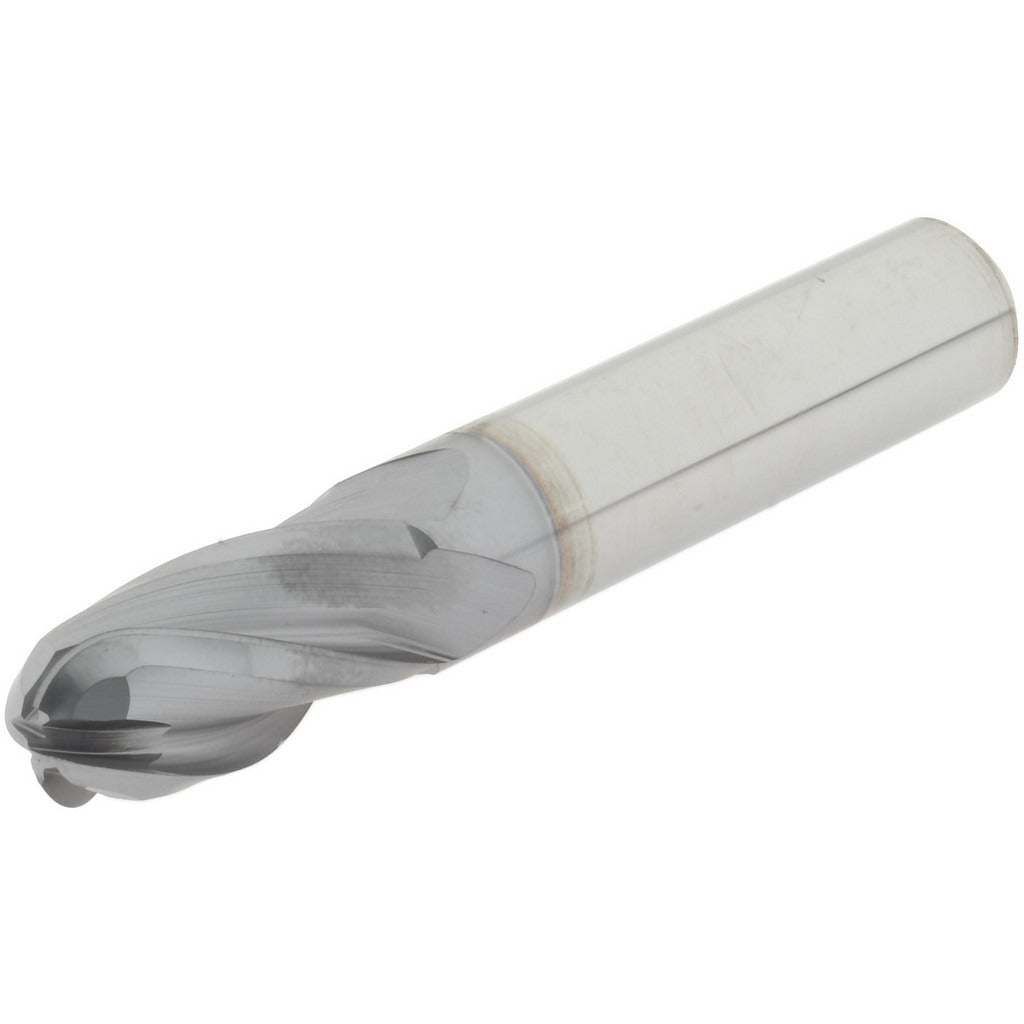 HERTEL Hertel EG250032 Ball End Mill 0.5 in 4 Flute Carbide Ticn