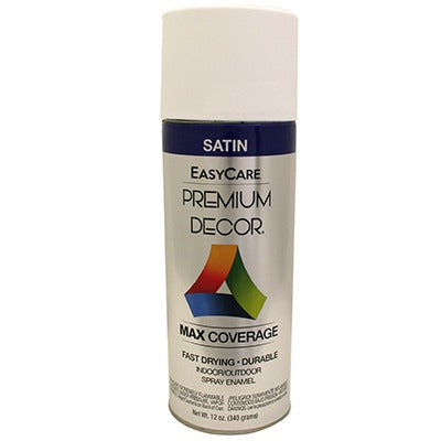 BSC PREFERRED Bsc Preferred PDS3-AER Satin White Spray Enamel 12 Oz