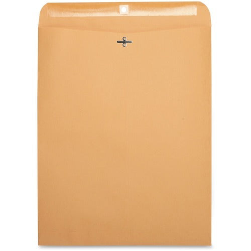 BUSINESS SOURCE Business Source BSN36667 Kraft Clasp Envelope 12x15.5 Box 100