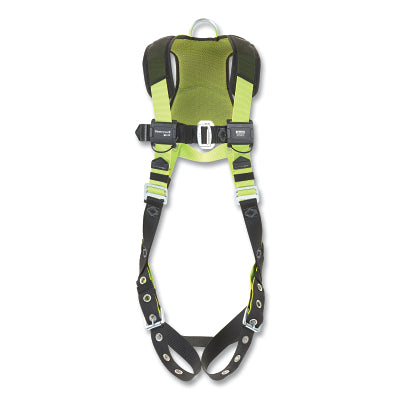 Honeywell H5IC221002 H500 Industry Comfort Full Body Harness, Back D-Ring, QC, Universal