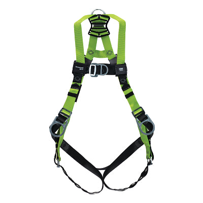 Honeywell Miller H5IS311103 H500 Industry Standard Full-Body Harness Back/Front D-Rings 2X-Large Mating Chest/Tongue Leg Buckles No Pads IS3