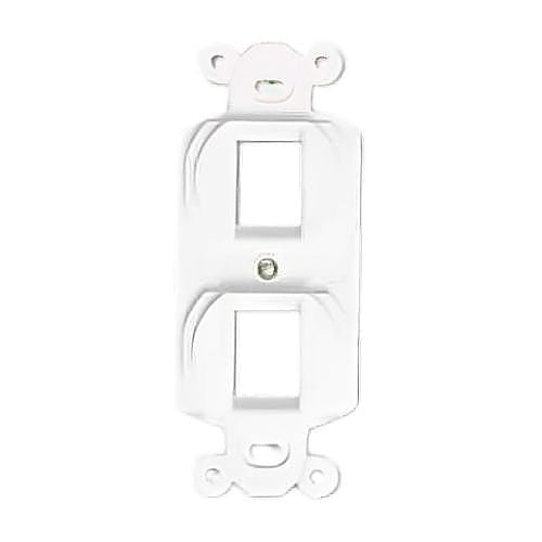 SIEMON Siemon Company MX-E4F-02 Duplex Mounting Frame 4 Port