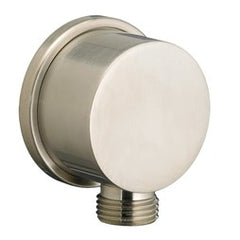 American Standard 8888.068.295 Wall Union Round Satin Nickel PVD 1/2 Inch FNPT for Handshowers