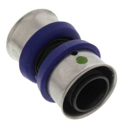 Viega 49404 PureFlow PEX Press Polymer Coupling 3/4 Inch