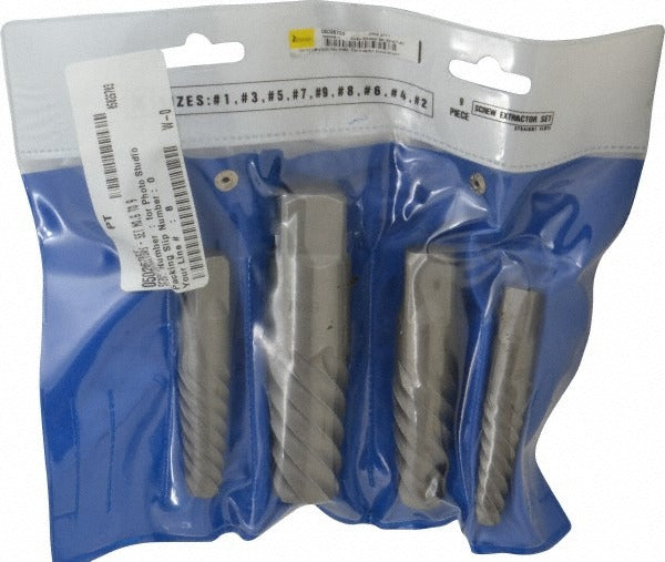 VALUE COLLECTION Value Collection 312-8934 Spiral Flute Screw Extractor Set