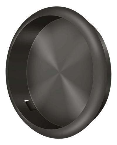 DELTANA Deltana FP221RU10B Flush Pull Round Oil Rubbed Bronze