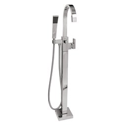 Newport Brass 2040-4261/26 Secant Single Lever Handle Floor Mount Filler in Polished Chrome Trim Only