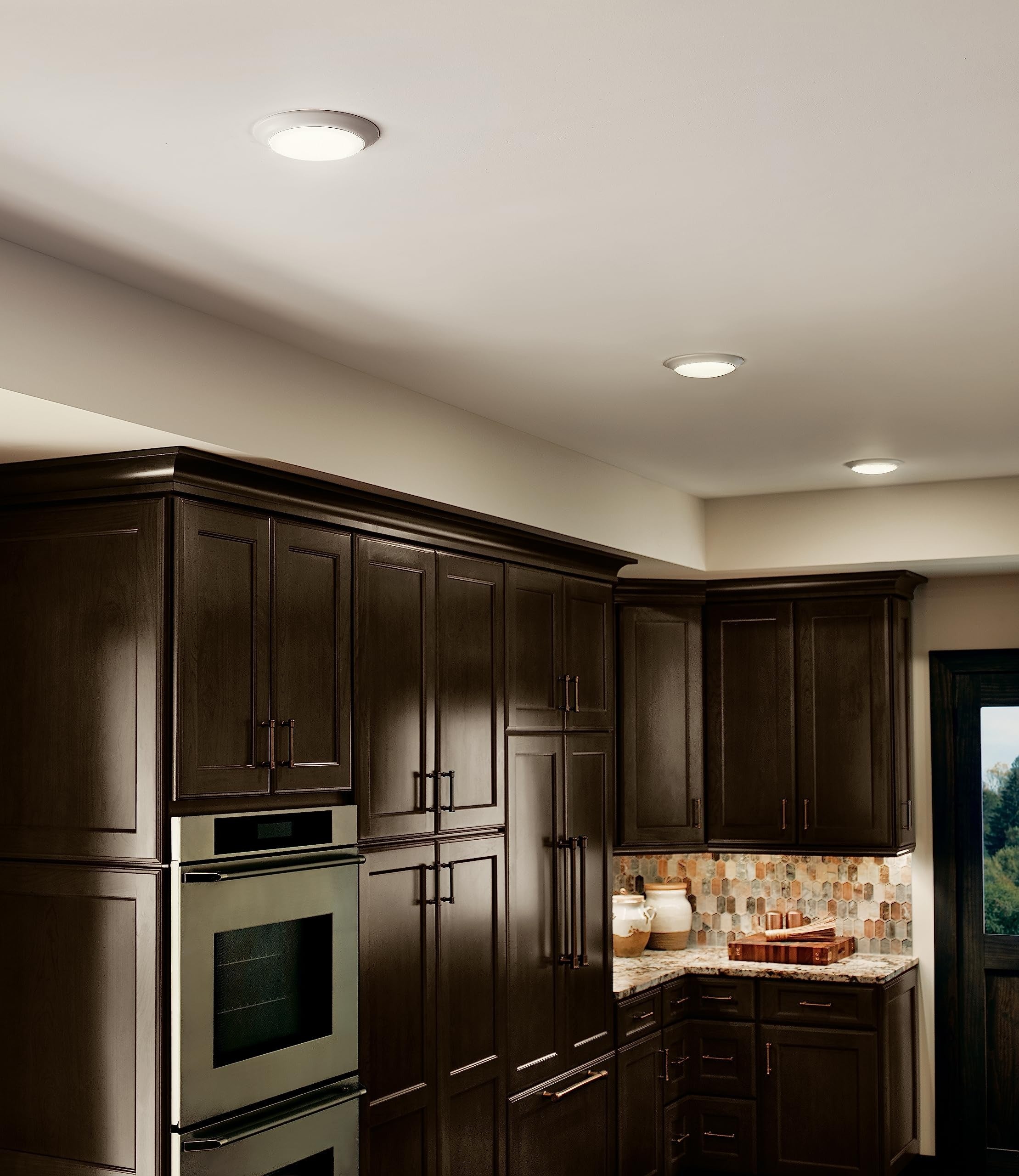 KICHLER Kichler 43846WHLED30B Led Flush Mount Downlight 3000K