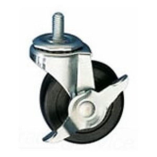 GREAT LAKES Great Lakes 7208-EHD Heavy Duty Caster Black