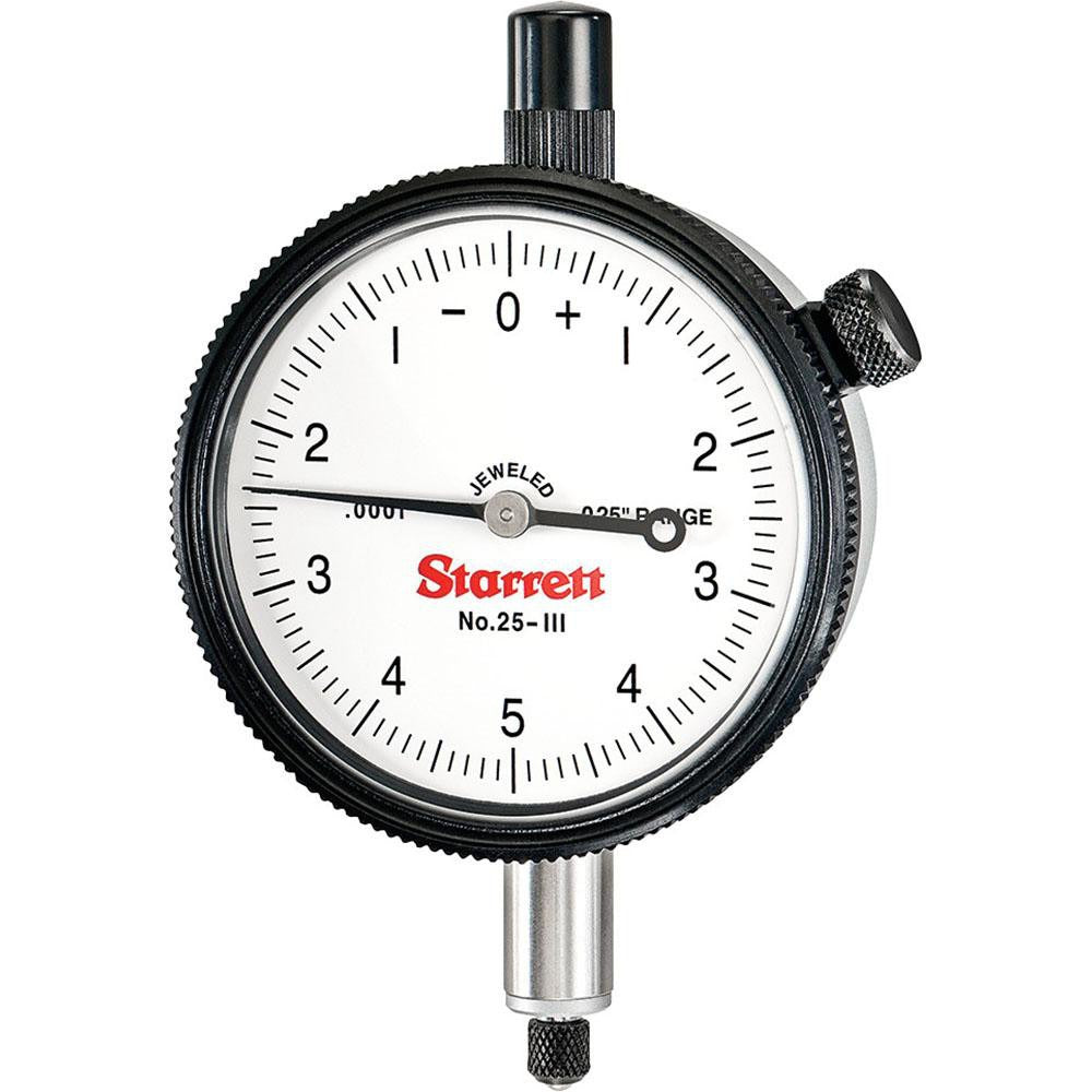 STARRETT Starrett 53223 Dial Drop Indicator 0.025 in Range