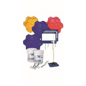 BONWAY Bonway 32-842 texture mat kit random stone (kit with 29 x 29 in mats)