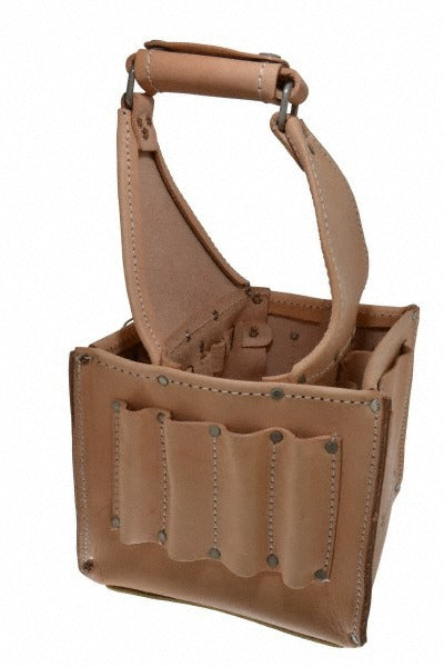 CLC CUSTOM LEATHER CRAFT Clc 526 Leather Electrician Tool Tote 17 Pocket