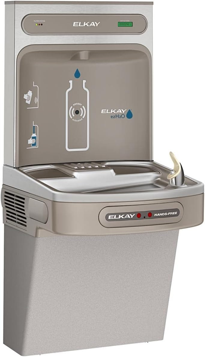 ELKAY Elkay LZO8WSLK ezH2O Bottle Filling Station and Cooler 115V 370W (Single Station) 51300C