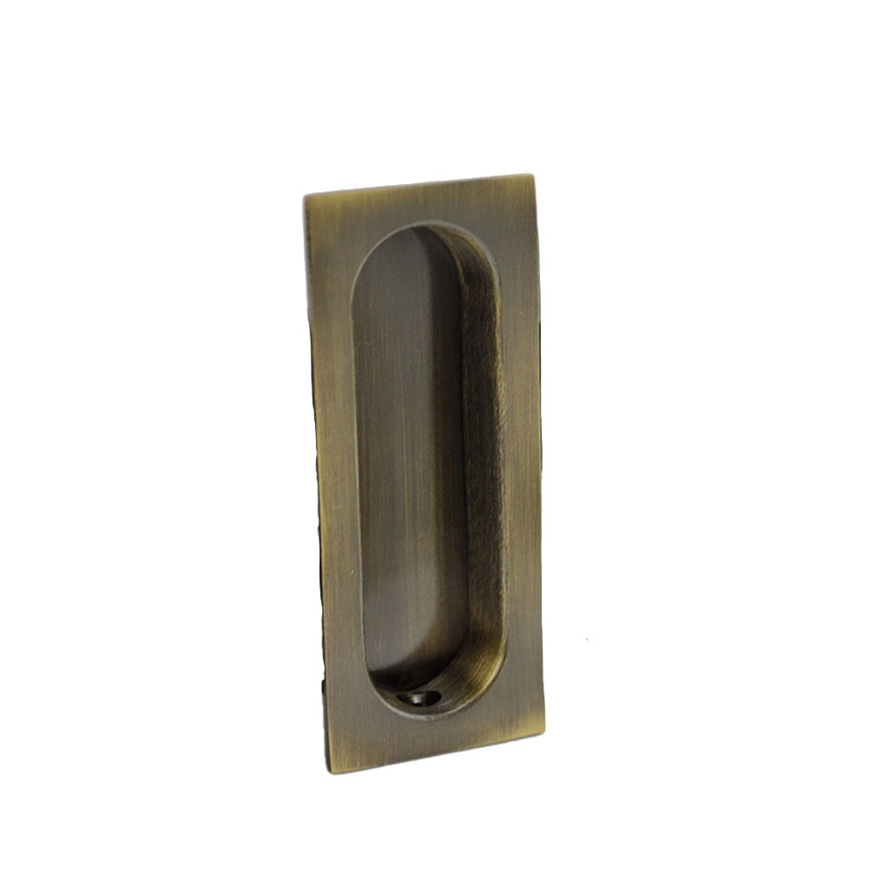IVES Ives 222B5 Solid Brass Rectangular Flush Pull