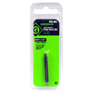 Greenlee 925-001 Small Pilot Drill Bit 3/16 in