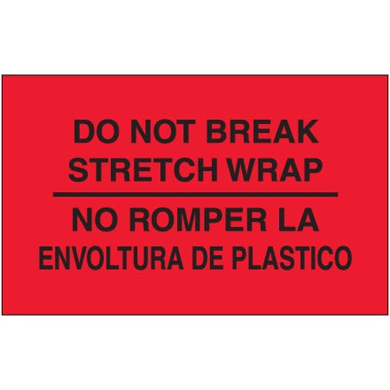 BSC PREFERRED Bsc Preferred DL3031 Handling Instruction Labels