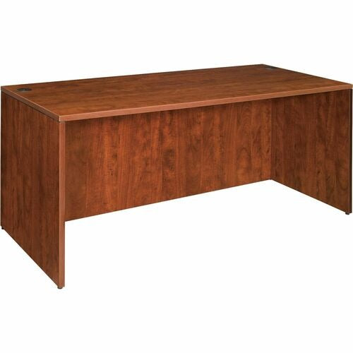 LORELL Lorell LLR69409 Rectangular Desk Shell Cherry Laminate