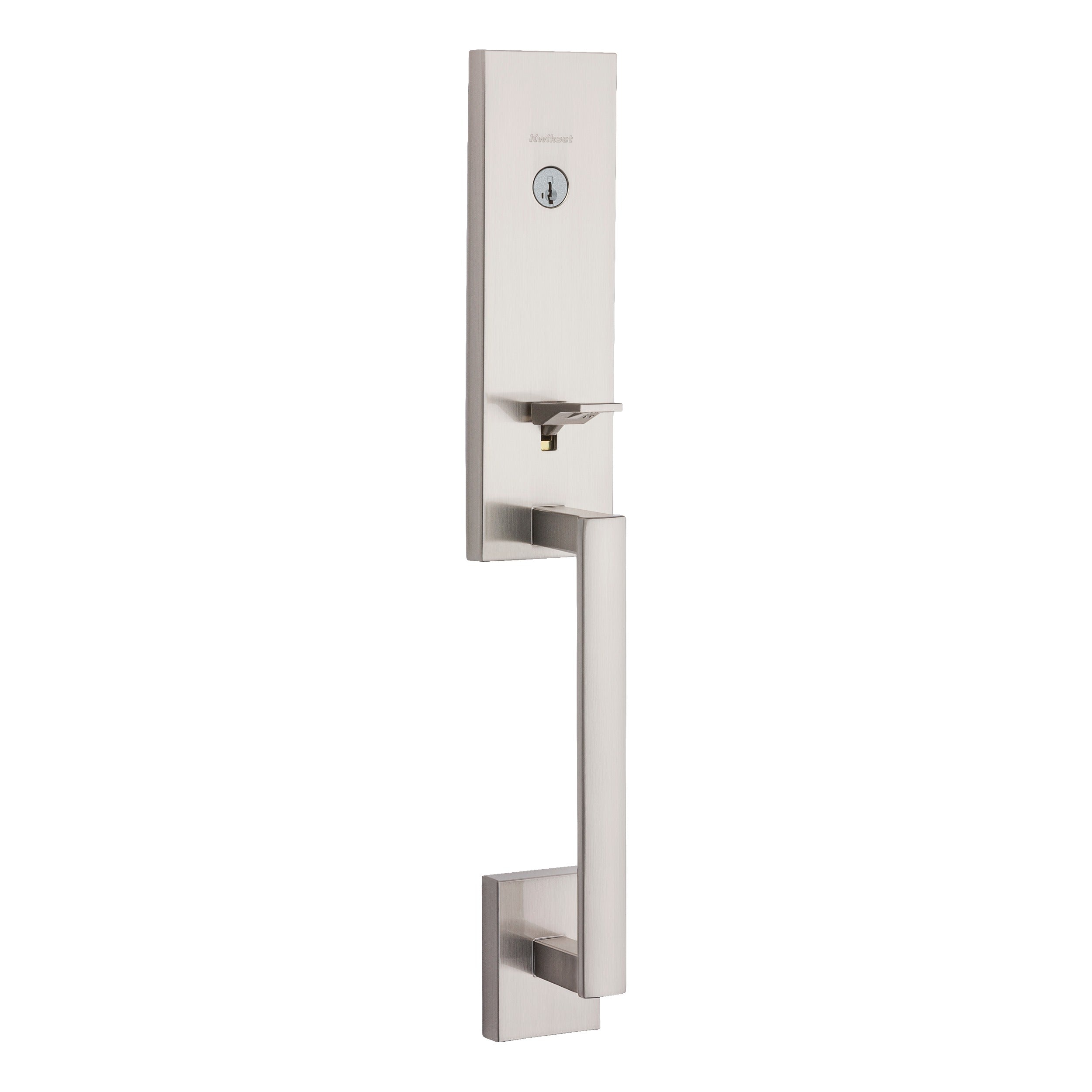 KWIKSET Kwikset 818VNHLIP-15S.STRKP Exterior Handleset Satin Nickel