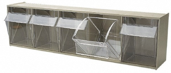 QUANTUM STORAGE SYSTEMS Quantum Storage QTB305IV 5-compartment Tip-out Bin Organizer