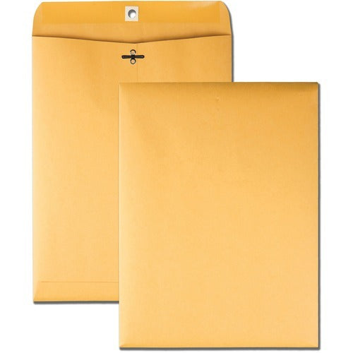 BUSINESS SOURCE Business Source BSN36661 Kraft Clasp Envelopes Box of 100